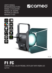 Cameo CLF1FC User Manual