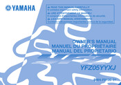 Yamaha YFZ 50 2017 Owner's Manual