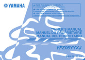 Yamaha YFZ05YYXJ Owner's Manual