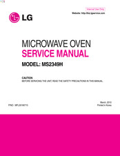 LG MS2349H Service Manual