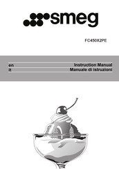 Smeg FC450X2PE Instruction Manual