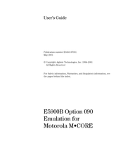 Agilent Technologies E5900B User Manual