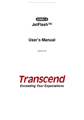 Transcend JetFlash V20 Series User Manual