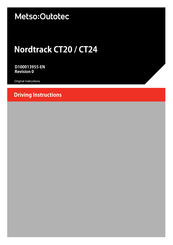 Metso Outotec Nordtrack CT24 Original Instructions Manual