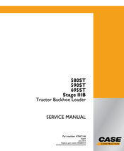 Case 695ST Service Manual