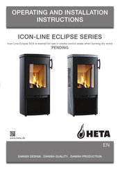 Heta ICON-LINE ECLIPSE Series Operating And Installation Instructions