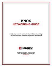 Knox KEYSECURE 6 Networking Manual