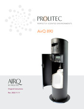 Prolitec AirQ 890 Original Instructions Manual