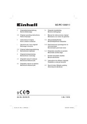 EINHELL GC-PC 1335/1 I Original Operating Instructions