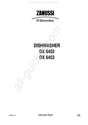 Electrolux Zanussi DX 6452 Instruction Book