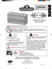 Napoleon GSS48 Manual