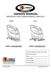SSS Siedle PANTHER 20TO Owner's Manual