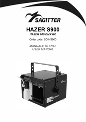 Sagitter HAZER 900 DMX RC User Manual