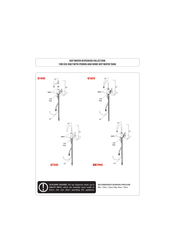 Rohl San Julio GKIT7545LMSTN2 Installation Instructions Manual