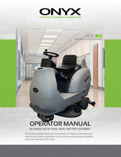 Onyx RX-34 Operator's Manual