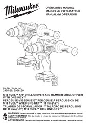 Milwaukee M18 FUEL 2906-20 Operator's Manual
