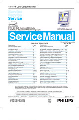 Philips 180P1L/00 Service Manual