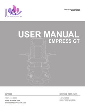 j&a EMPRESS GT User Manual