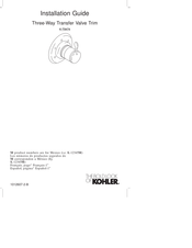 Kohler K-T9474 Installation Manual