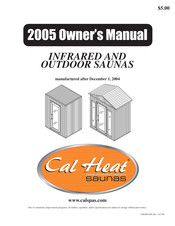 Calspas Cal Heat IR-100 Owner's Manual
