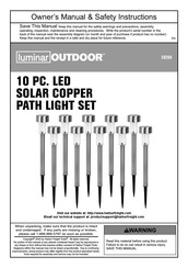 Luminar Outdoor 59268 Owner's Manual