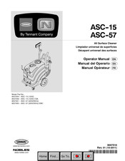 Tennant Nobles ASC-57 Operator's Manual