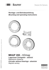 Baumer Hubner Berlin HDmag MHAP 200 Mounting And Operating Instructions
