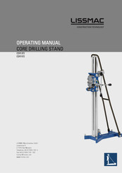 Lissmac CDR 372 Operating Manual