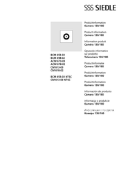 Siedle CM 613-03 NTSC Product Information