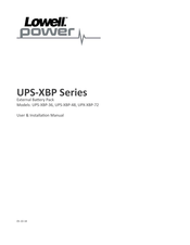 Lowell power UPS9-2000 User & Installation Manual
