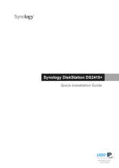 Synology DiskStation DS2415+ Quick Installation Manual