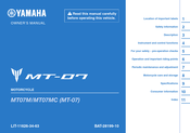 Yamaha MT-07 2021 Owner's Manual