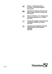 Pfannenberg DTI 9241 Operating & Assembly Instructions