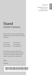 Lg SQ-G2ST8377 Owner's Manual