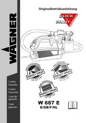 WAGNER CLICK&PAINT W 687 E Operating Instructions Manual