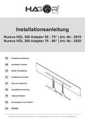 HAGOR 2919 Installation Manual