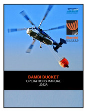 SEI Industries BAMBI BUCKET 2022A Operation Manual