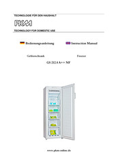 Pkm GS 212.4 A++ NF Instruction Manual