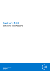 Dell Inspiron 14 5425 Setup And Specifications