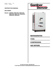 Gardner Denver RSD1000 Instruction Manual