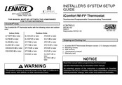 Lennox iComfort XP19-06 Installer Setup Manual
