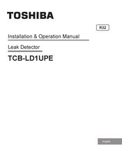 Toshiba TCB-LD1UPE Installation & Operation Manual