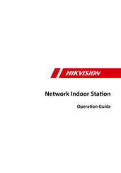 HIKVISION DS-KH6351-TE1 Operation Manual