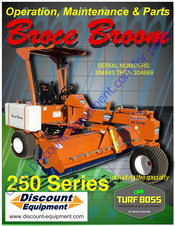 Broce 304643 Operation Maintenance & Parts Manual
