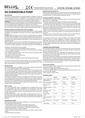 Bellus 315181 Manual