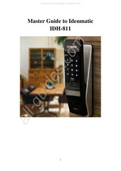 IDENMATIC IDH-811 Master Manual