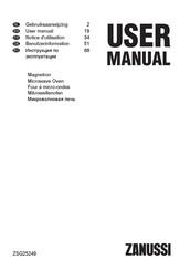 Zanussi ZSG25249 User Manual