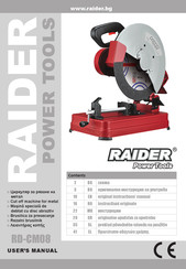 Raider RD-CM08 User Manual