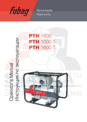 Fubag PTH 1000 T Operator's Manual