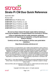 Sferalabs strato Pi CM Duo Quick Reference